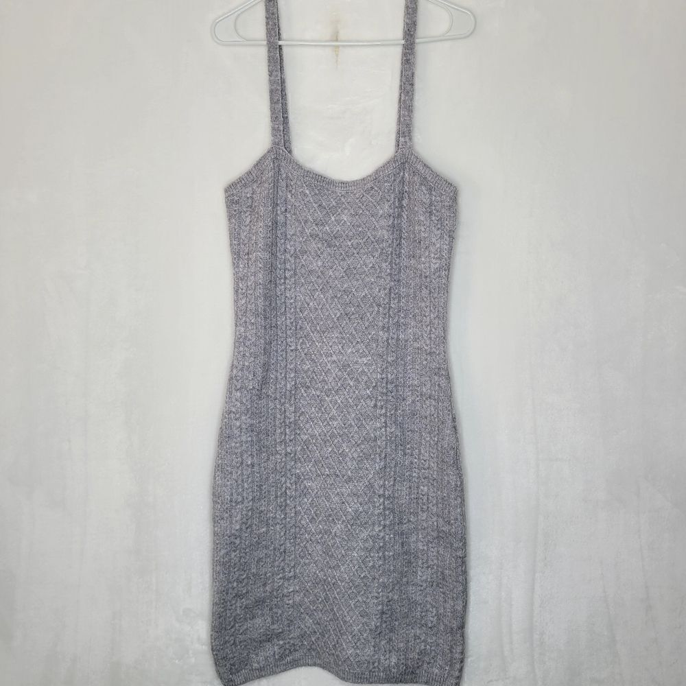House of‎ Harlow 1960 Cable Knit Bodycon Midi Dress Size Large